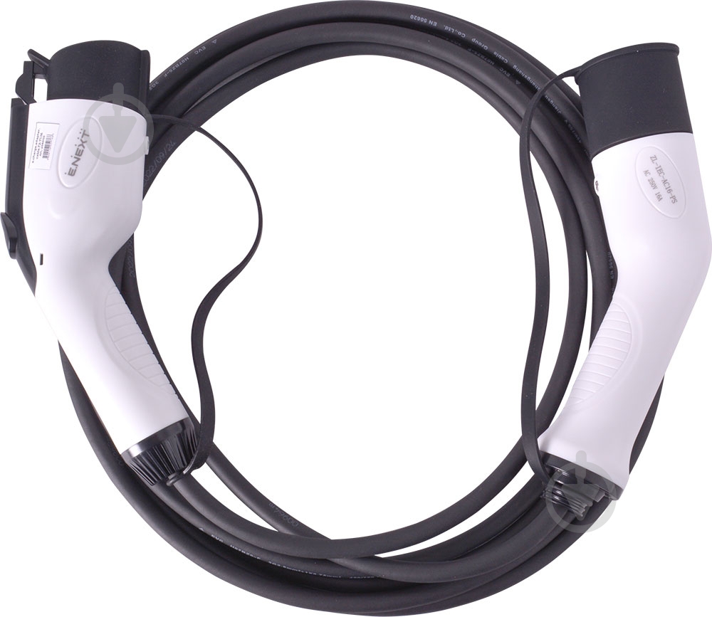 Адаптер E.NEXT e.charge.adapter.cable.T2-T1.16 с Т2 на Т1 16А p085105 - фото 1