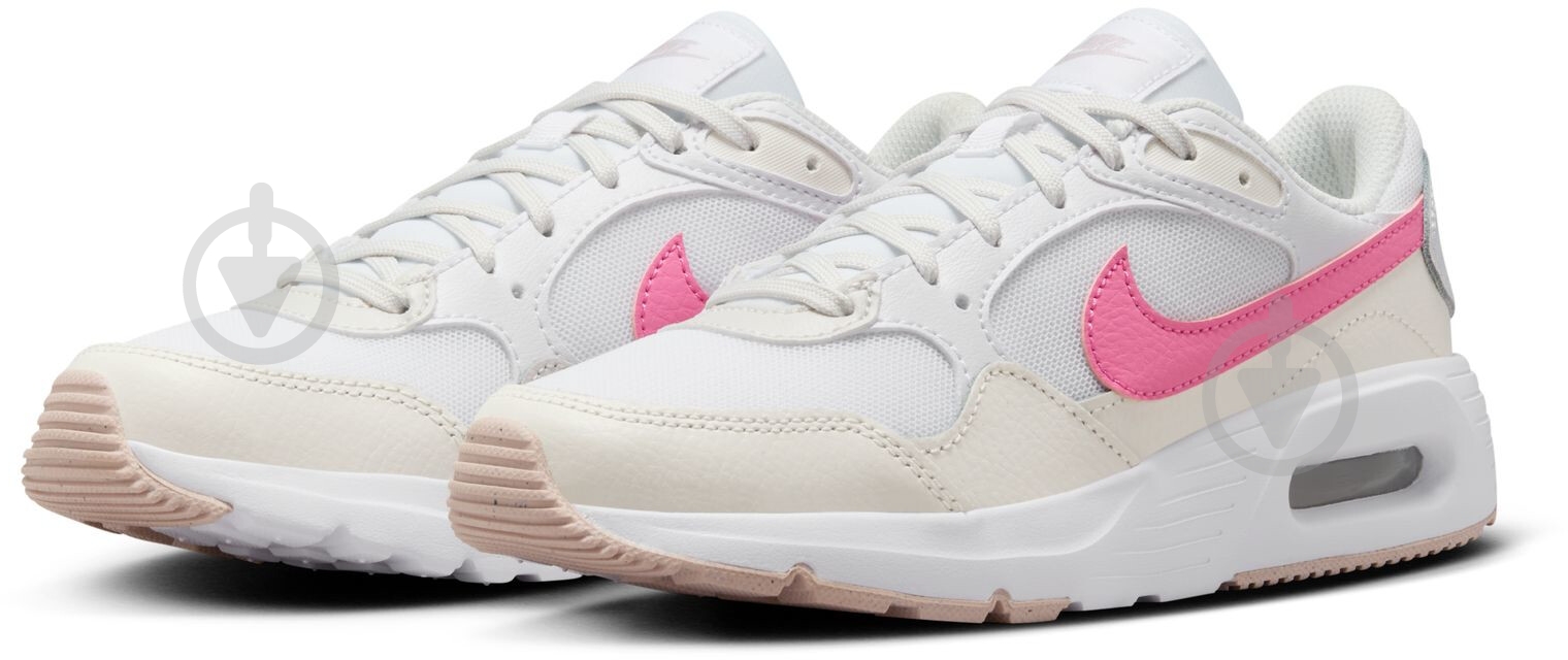 Кроссовки для девочек Nike Air Max SC CZ5358-120 р.36 белые - фото 5 Кроссовки для девочек Nike Air Max SC CZ5358-120 р.36 белые - фото 5