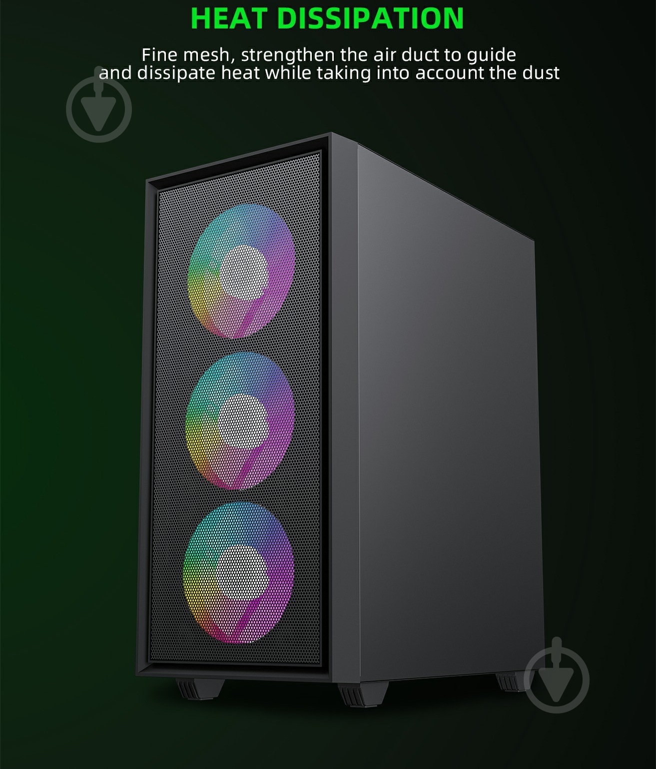 Корпус GameMax Storm Black без БП - фото 21 Корпус GameMax Storm Black без БП - фото 21