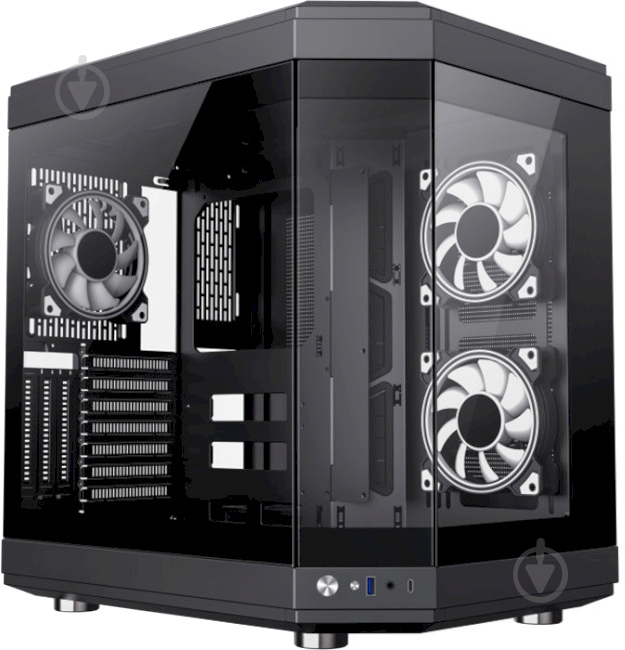 Корпус GameMax HYPE Black без БП - фото 1