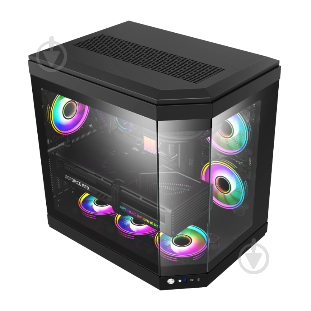 Корпус GameMax HYPE Black без БП - фото 5