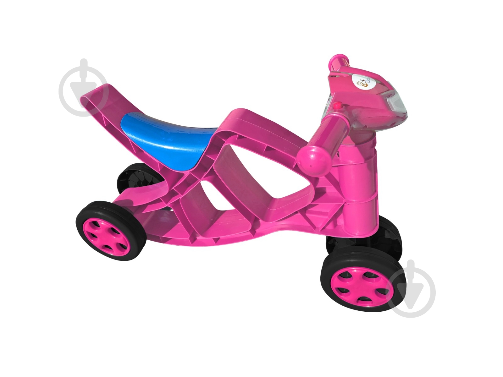 Беговел Doloni Минибайк розовый 0136/08 - фото 1