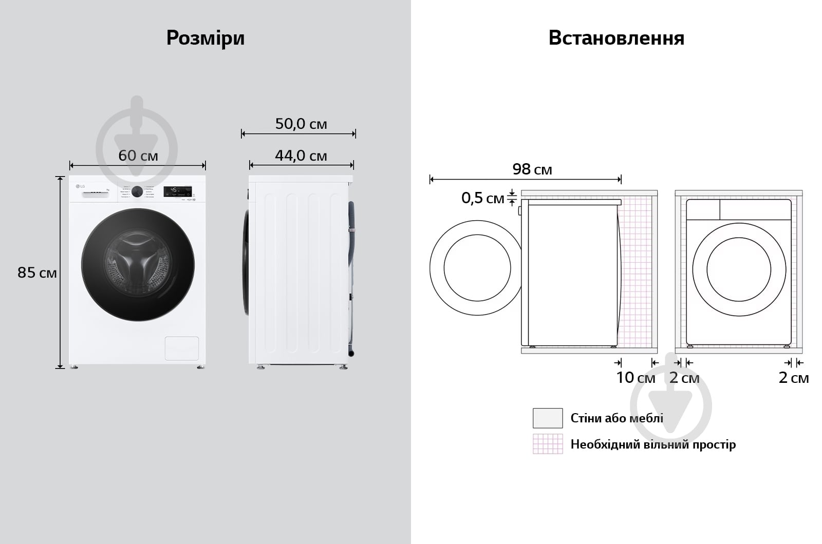 Стиральная машина LG F2Y2HS5WE - фото 3
