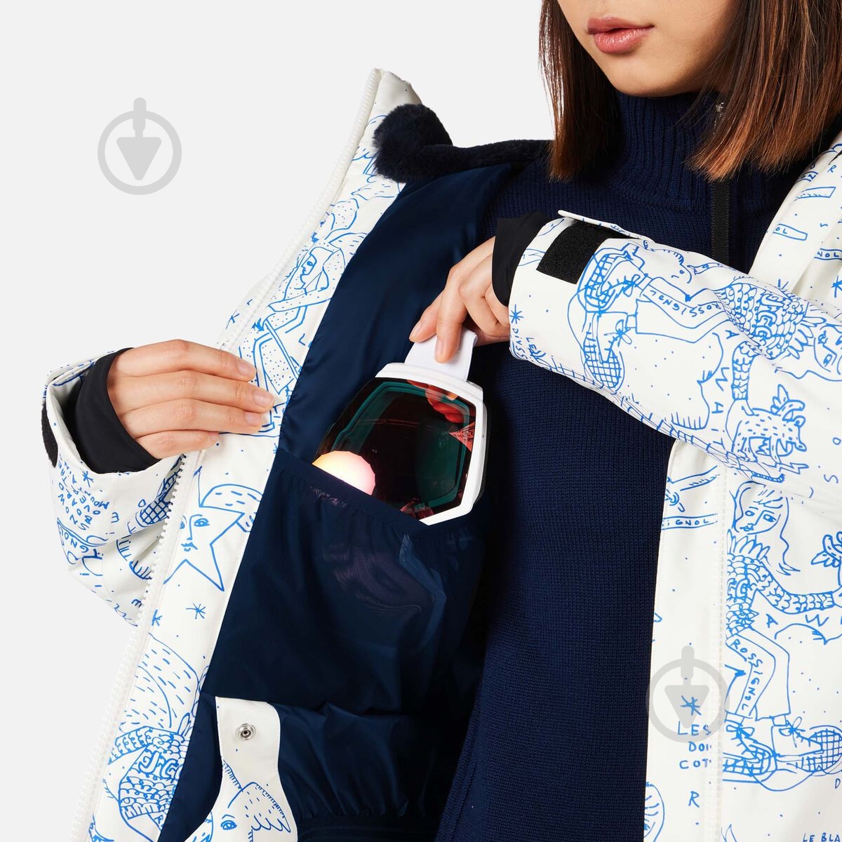 Куртка Rossignol CC Sublim Ski Jacket RLOWJ23-A13 р.L - фото 7