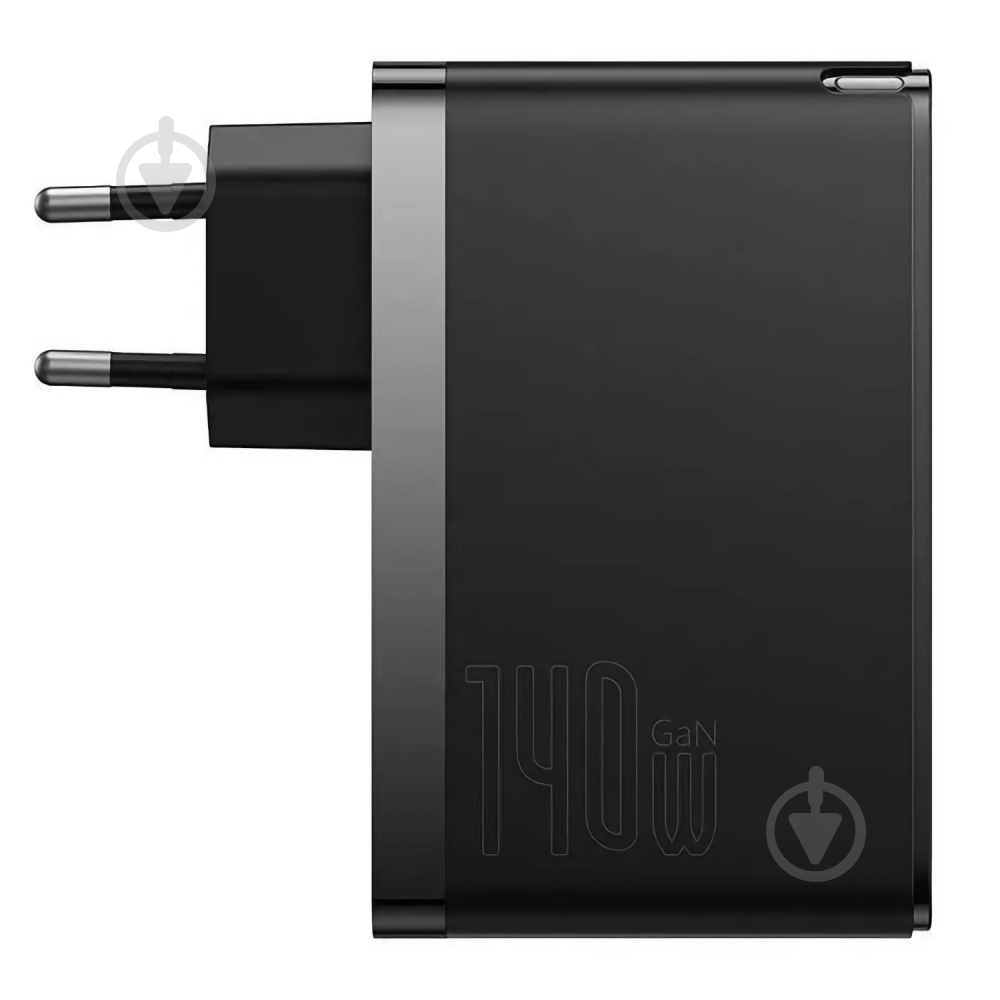Зарядное устройство BASEUS GaN5 Pro 140W (2 x Type-C + USB) + Кабель Type-C + Type-C) Black - фото 3 Зарядное устройство BASEUS GaN5 Pro 140W (2 x Type-C + USB) + Кабель Type-C + Type-C) Black - фото 3