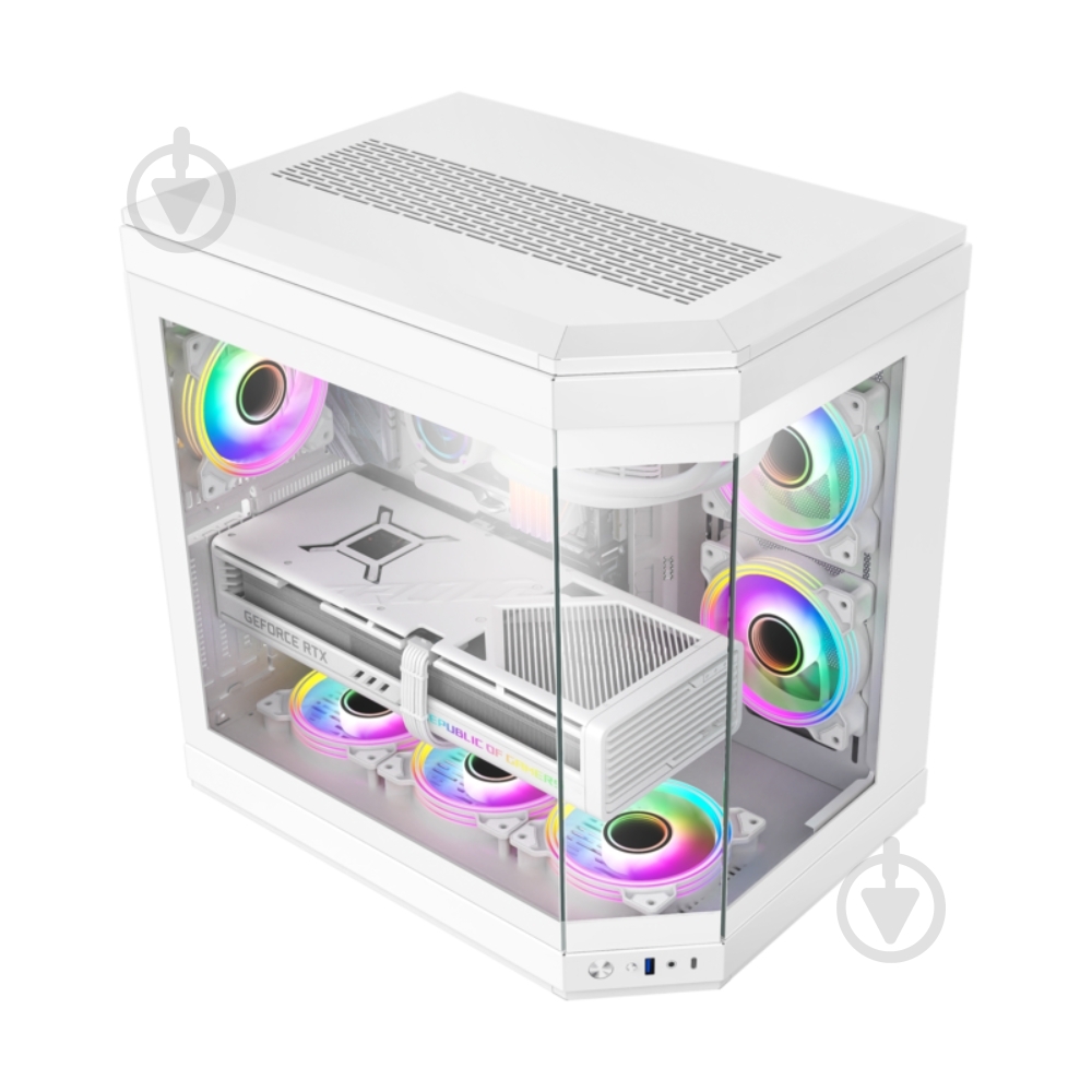 Корпус GameMax HYPE White без БП - фото 3 Корпус GameMax HYPE White без БП - фото 3