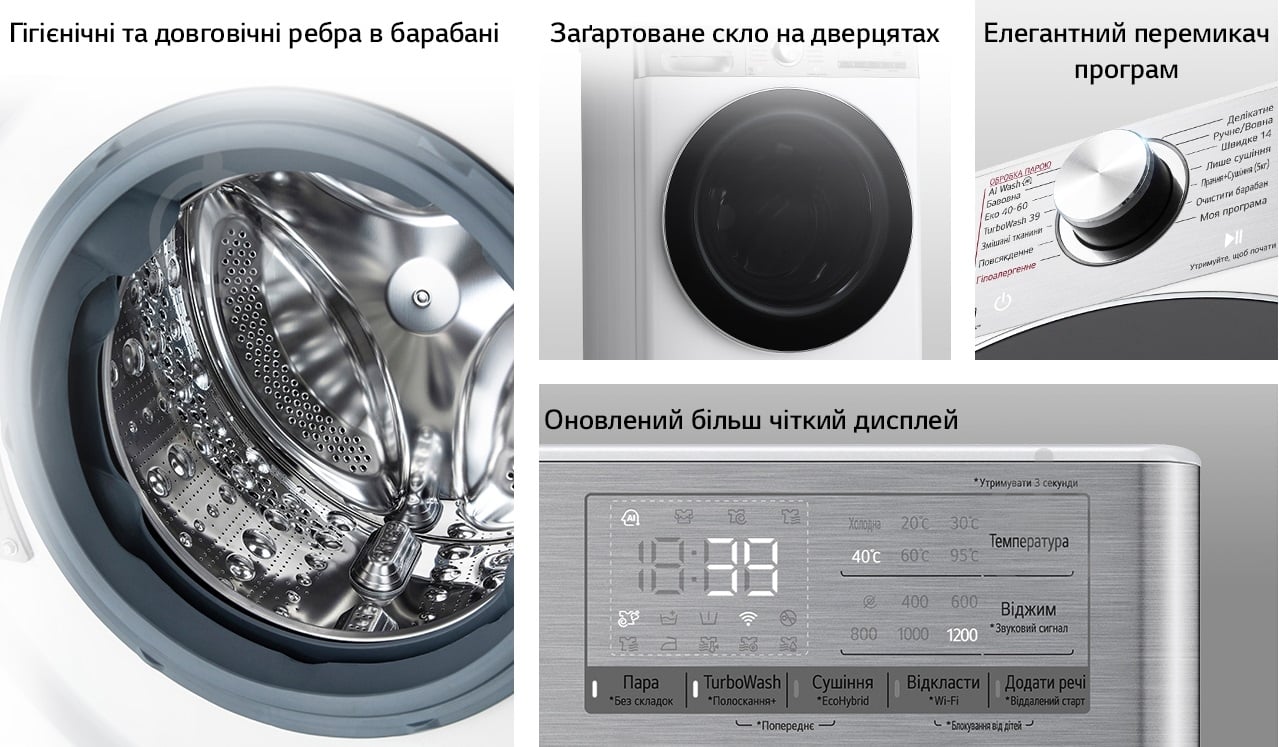 Стиральная машина с сушкой LG F2R9FC2E - фото 23 Стиральная машина с сушкой LG F2R9FC2E - фото 23