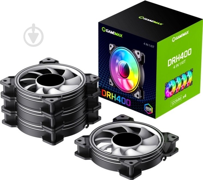 Корпусный кулер GameMax DRH400 - фото 1