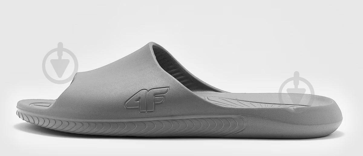 Шльопанці 4F FLIPFLOP M092A 4FMM00FFLIM092A-25S р.44 сірий - фото 1