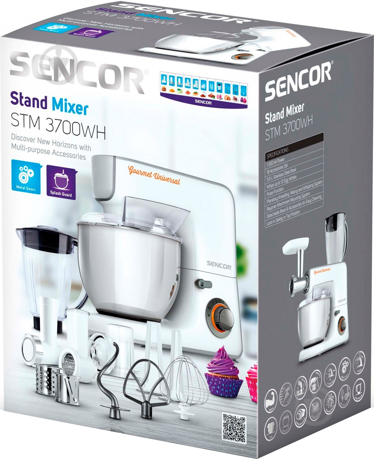 Кухонный комбайн Sencor STM 3700WH - фото 18 Кухонный комбайн Sencor STM 3700WH - фото 18