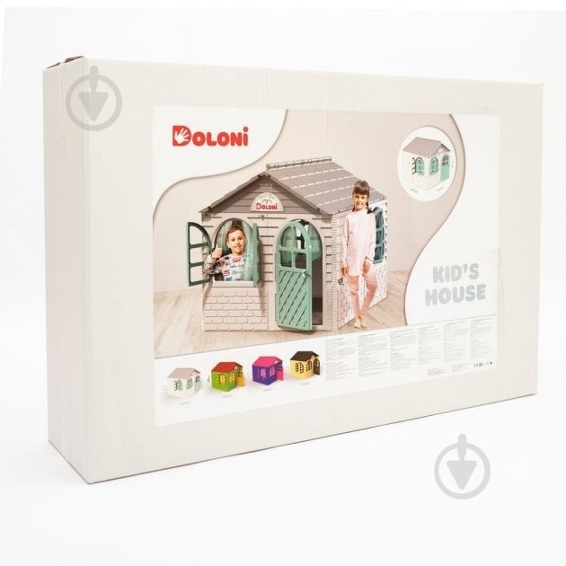 Домик Doloni Toys со шторками 02550/5 - фото 5 Домик Doloni Toys со шторками 02550/5 - фото 5