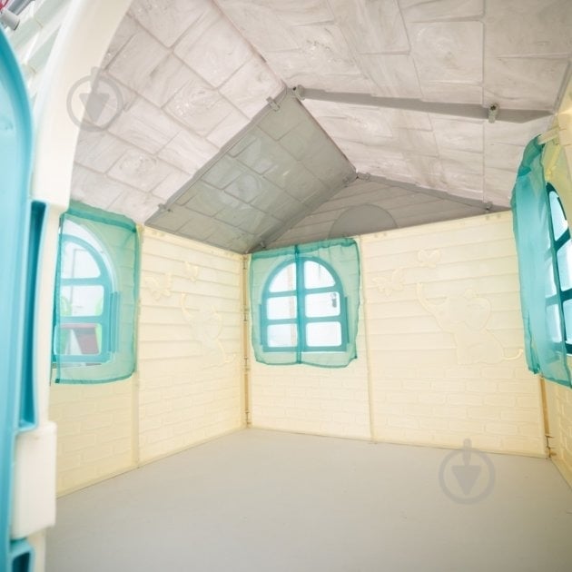 Домик Doloni Toys со шторками 02550/5 - фото 3 Домик Doloni Toys со шторками 02550/5 - фото 3