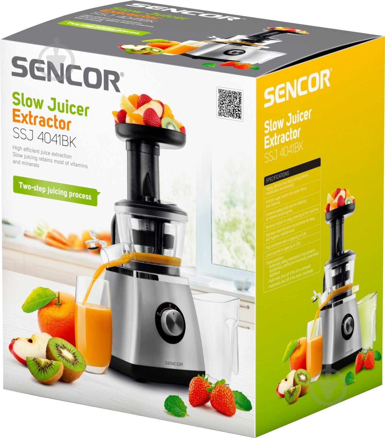 Соковыжималка Sencor SSJ4041BK - фото 11 Соковыжималка Sencor SSJ4041BK - фото 11