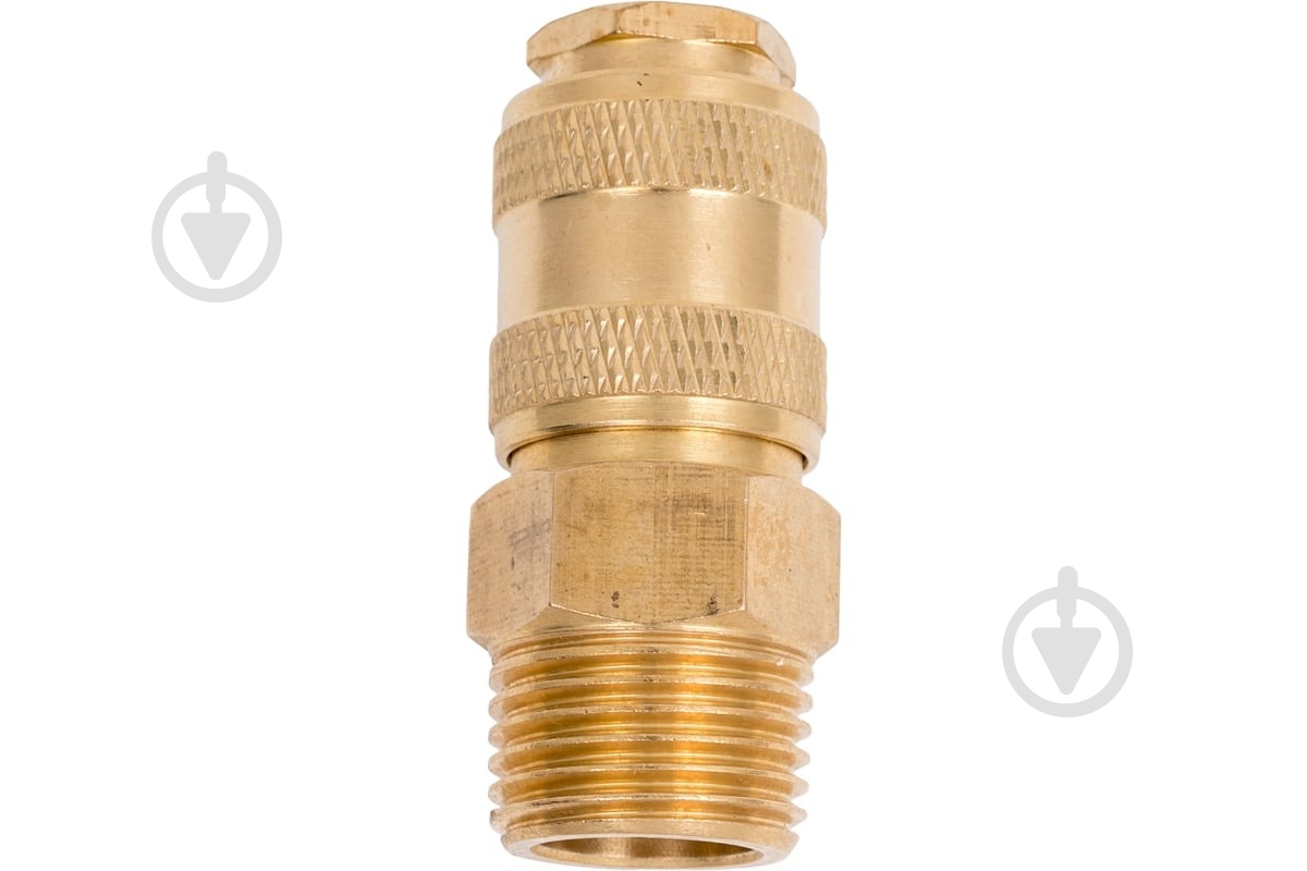 Быстросъем Partner пневматический с клапаном с наружной резьбой 1/2" (латунь) BSE1-4SM - фото 3 Быстросъем Partner пневматический с клапаном с наружной резьбой 1/2" (латунь) BSE1-4SM - фото 3
