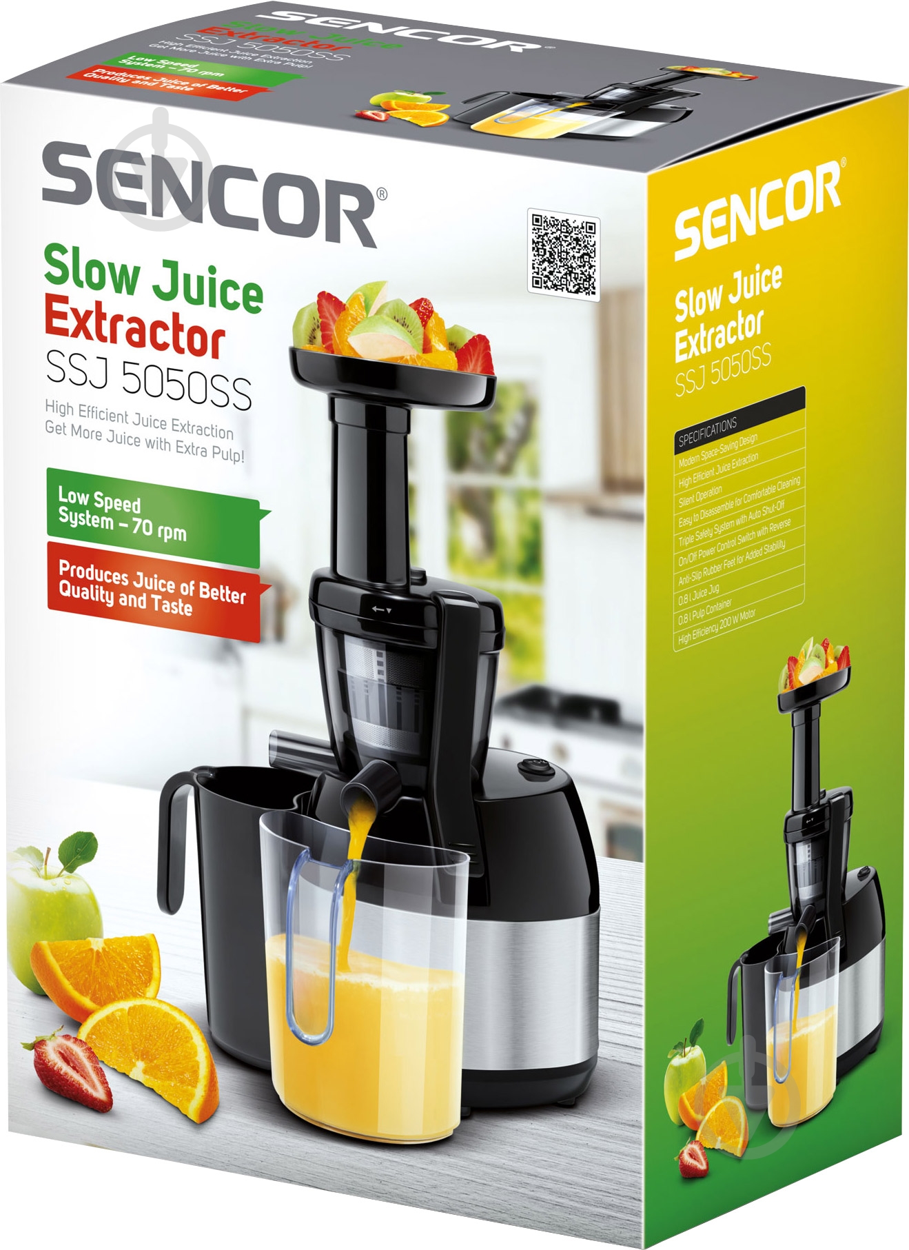 Соковыжималка Sencor SSJ5050SS - фото 15 Соковыжималка Sencor SSJ5050SS - фото 15