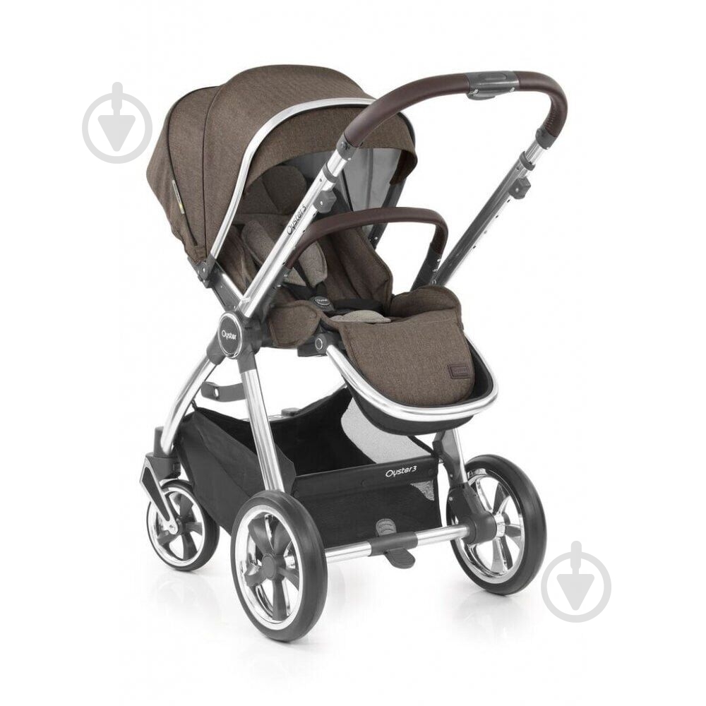 Коляска прогулочная BabyStyle Oyster 3 Truffle - фото 3