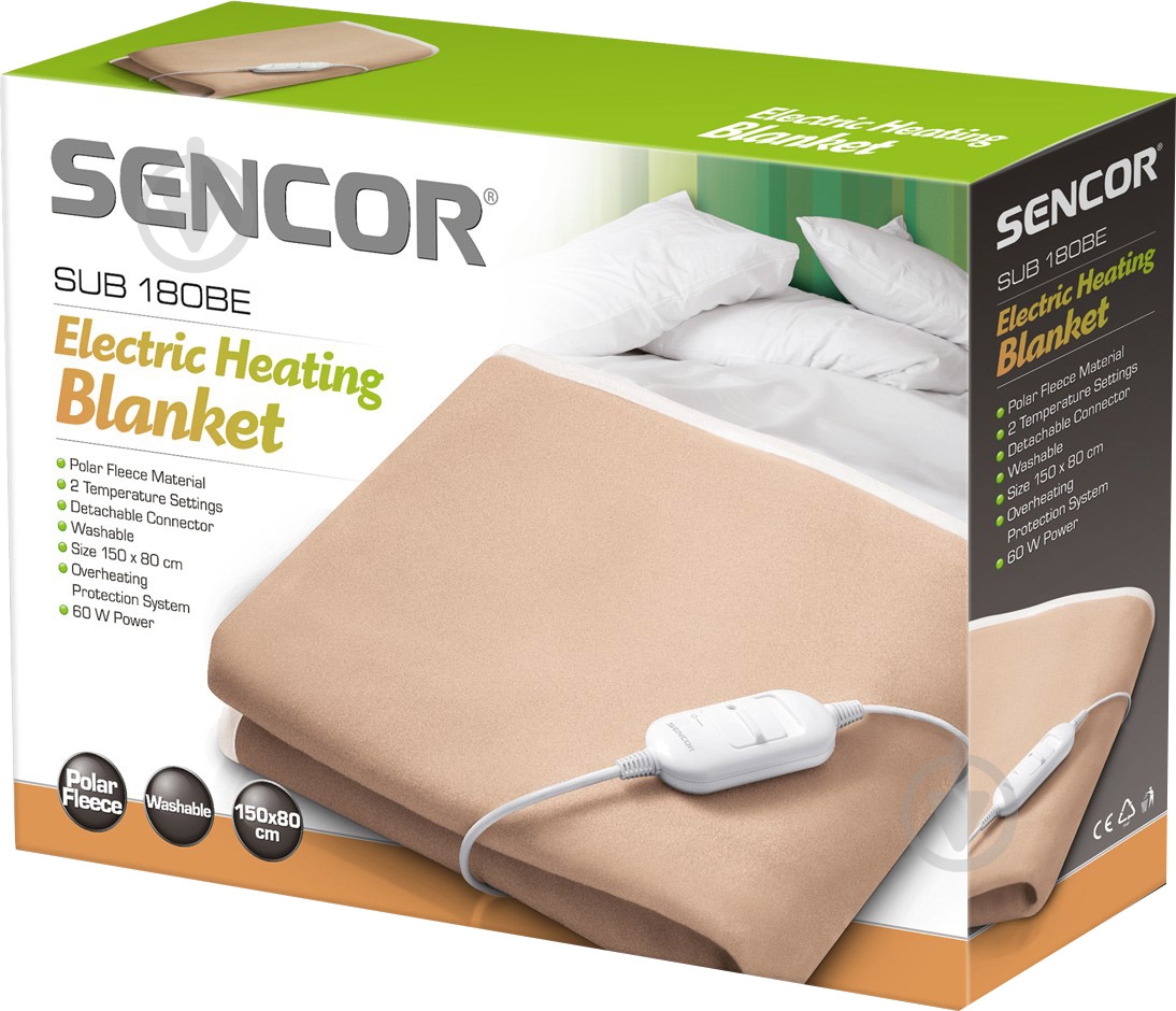 Електропростирадло Sencor SUB180BE - фото 2