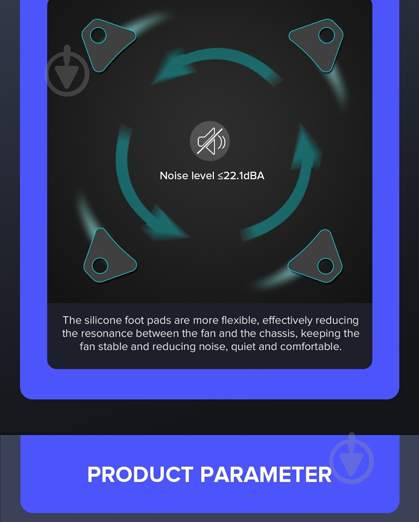 Корпусный кулер GameMax FN-12Rainbow-Q-Infinity - фото 14