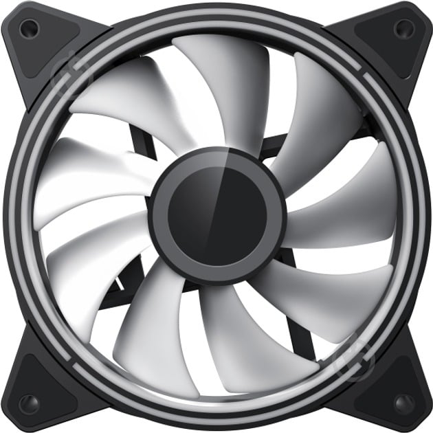 Корпусный кулер GameMax FN-12Rainbow-Q-Infinity - фото 3