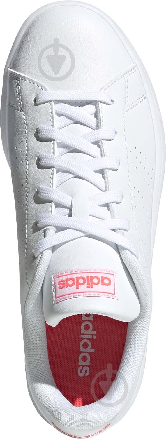 Кроссовки женские зимние Adidas ADVANTAGE BASE FW0987 р.38 белые - фото 5
