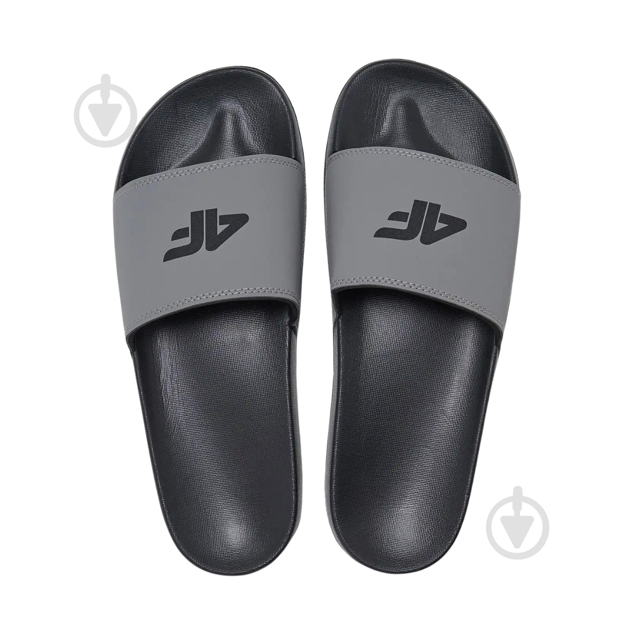 Шлепанцы 4F SLIDES M011 4FRMM00FSLIM011-25S р.45 серый - фото 4