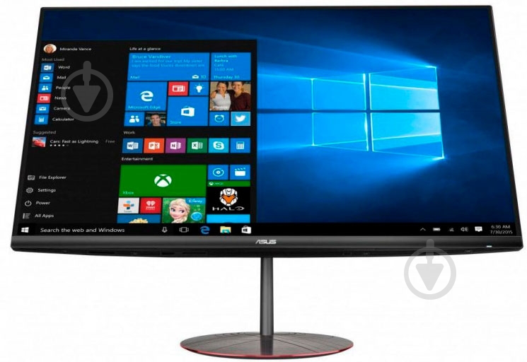 Моноблок Asus 23,8" (90PT0232-M01200) black ZN242GDK-BA023T - фото 2