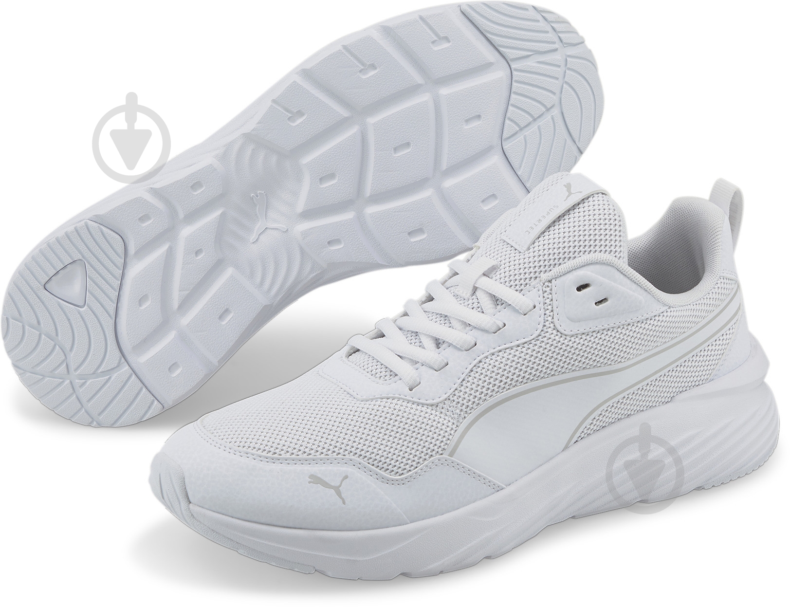 Кроссовки мужские Puma Supertec zero 38464202 р.44 белые - фото 3