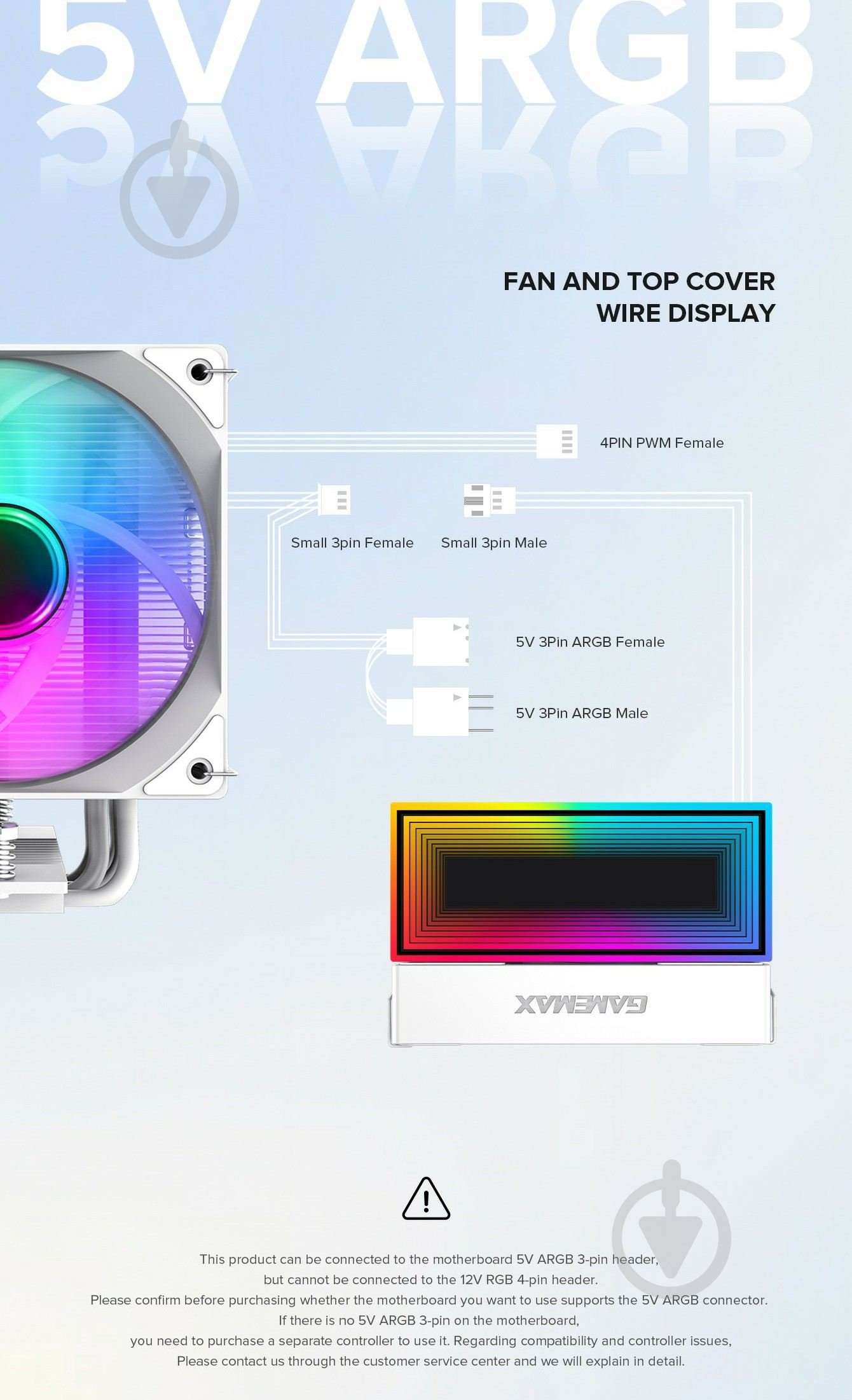 Процессорный кулер GameMax Sigma 550 Infinity WH - фото 15 Процессорный кулер GameMax Sigma 550 Infinity WH - фото 15