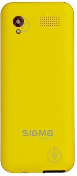 Мобильный телефон Sigma mobile X-Style 31 Power yellow - фото 2