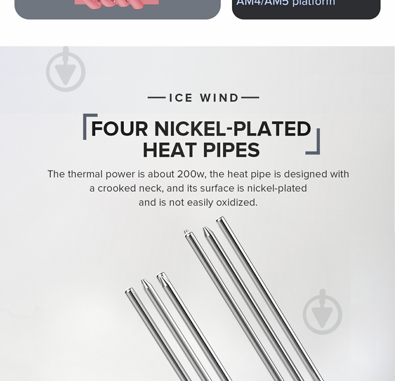 Процесорний кулер GameMax Ice Wind - фото 23 Процесорний кулер GameMax Ice Wind - фото 23