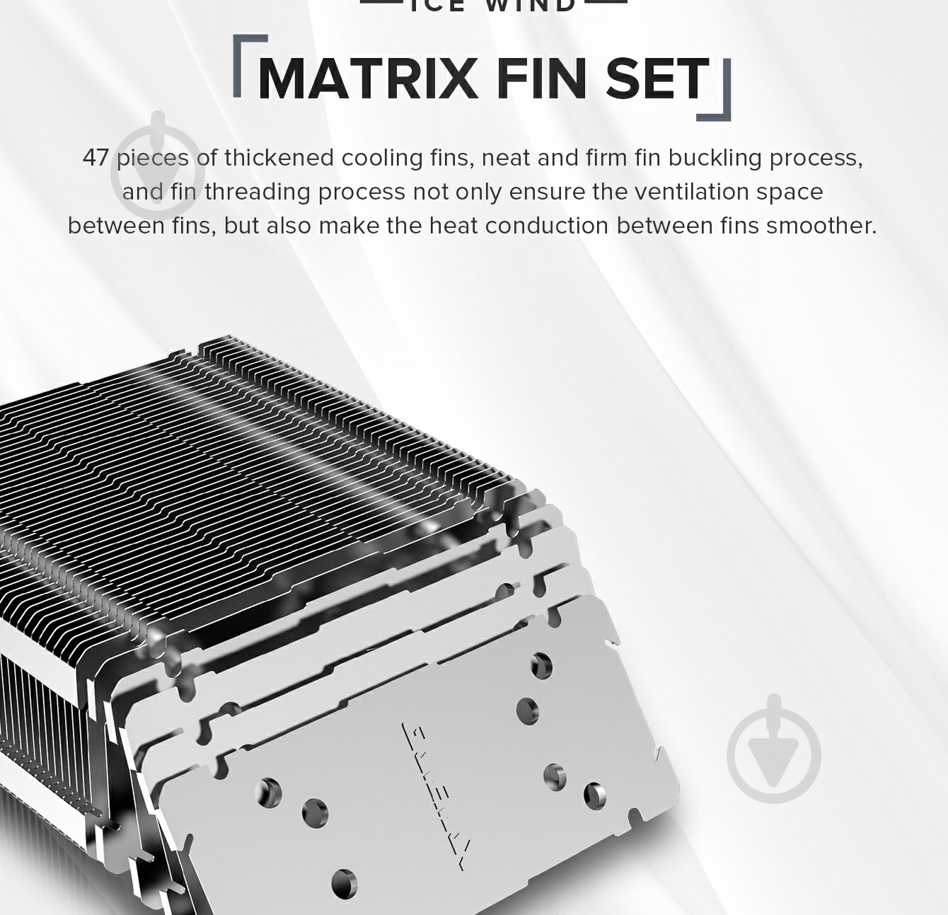 Процесорний кулер GameMax Ice Wind - фото 16 Процесорний кулер GameMax Ice Wind - фото 16