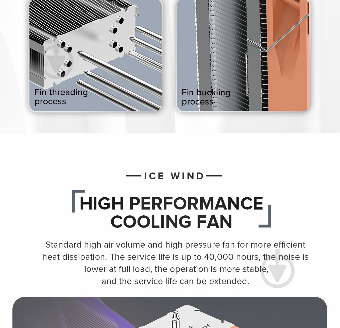 Процесорний кулер GameMax Ice Wind - фото 18 Процесорний кулер GameMax Ice Wind - фото 18