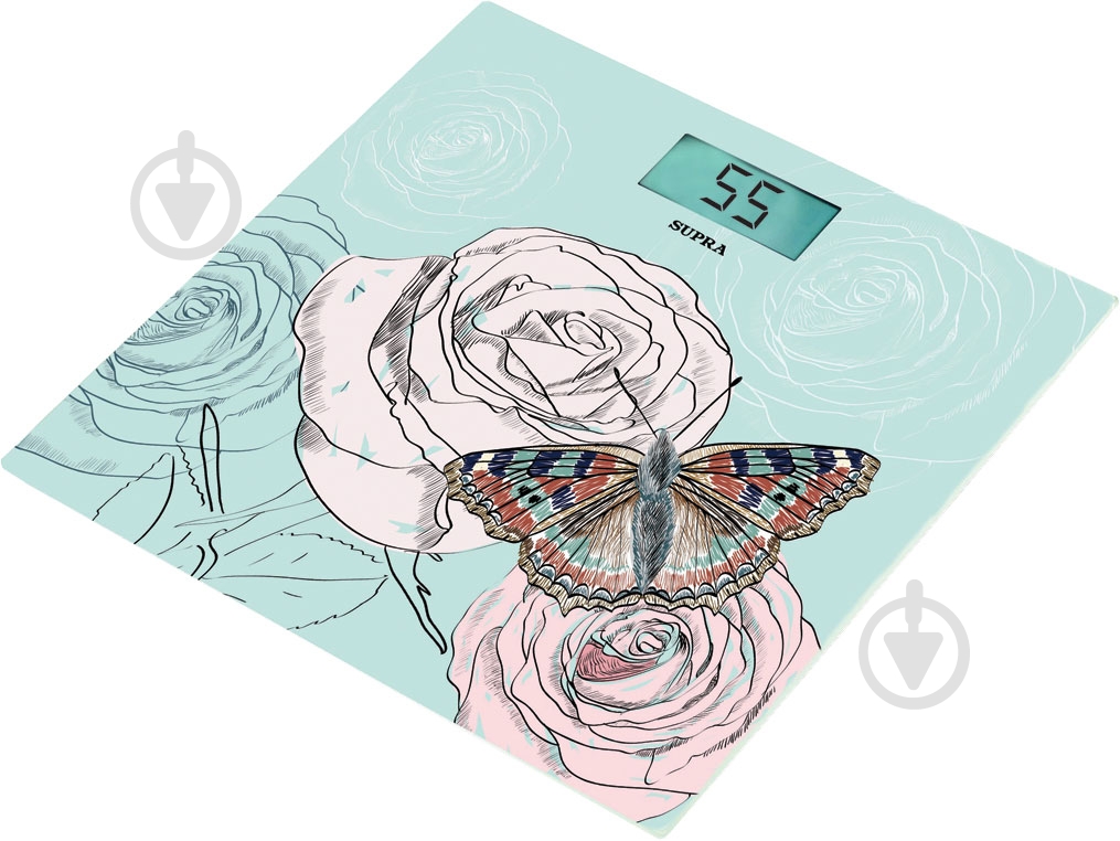 Весы напольные Supra BSS-5601 blue - фото 1