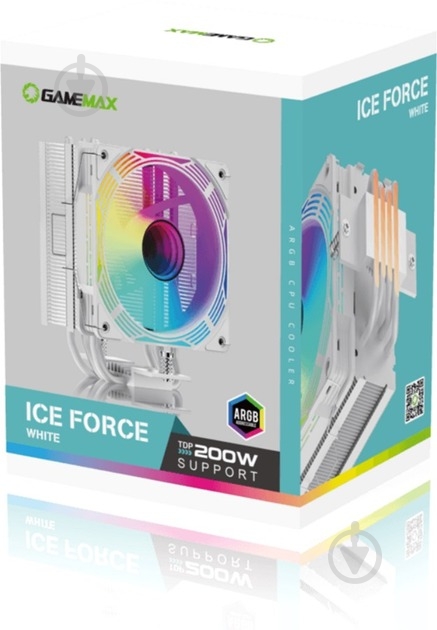 Процессорный кулер GameMax Ice Force WH - фото 9 Процессорный кулер GameMax Ice Force WH - фото 9