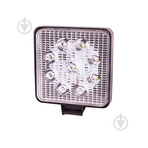 Фара робочого світла PULSO WLP-27S1F2 FLOOD 9LEDx3W/10-30V/27W/6000K 27 Вт 12 В - фото 1 Фара робочого світла PULSO WLP-27S1F2 FLOOD 9LEDx3W/10-30V/27W/6000K 27 Вт 12 В - фото 1
