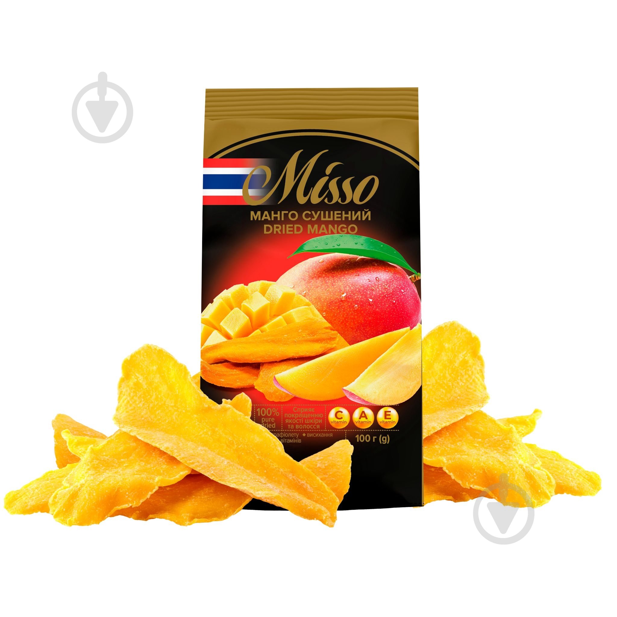 Снеки Misso Манго сушеный 100 г - фото 1