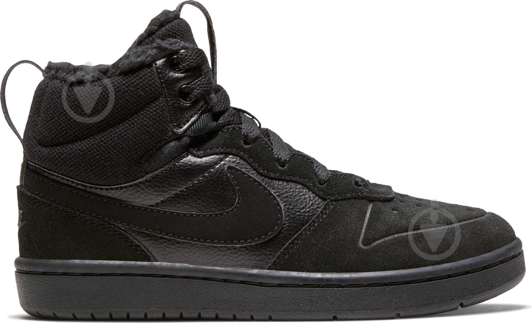 Черевики Nike Court Borough Mid 2 CQ4026-001 р.31 чорний - фото 1