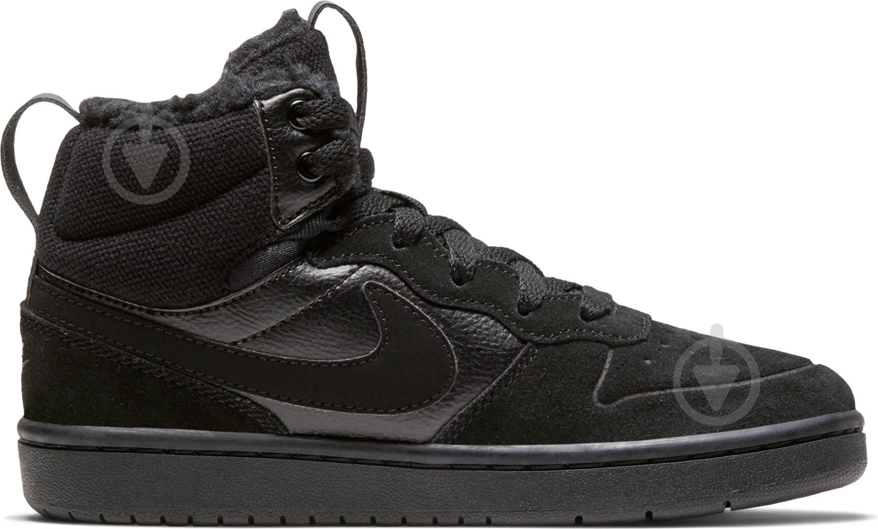 Черевики Nike Court Borough Mid 2 CQ4026-001 р.31 чорний - фото 2