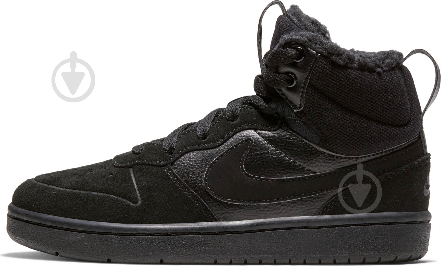 Черевики Nike Court Borough Mid 2 CQ4026-001 р.31 чорний - фото 3