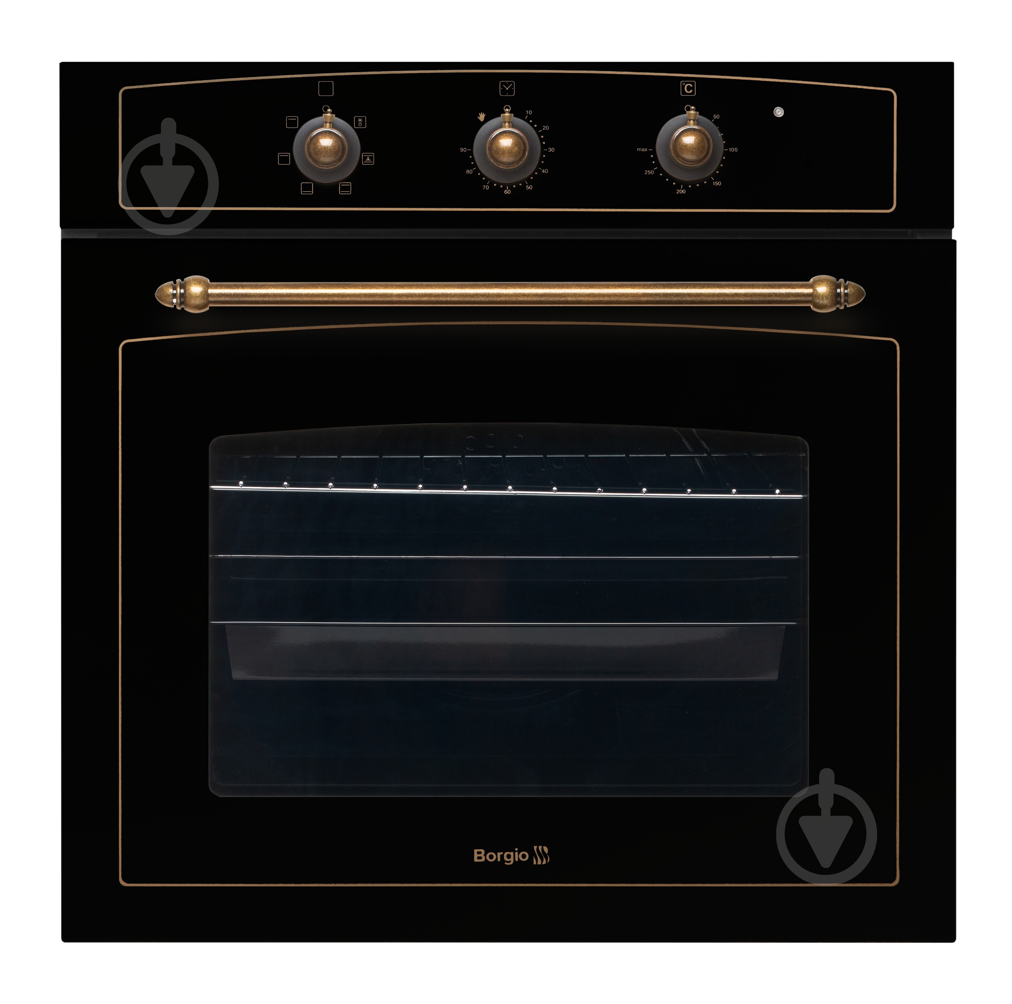 Духова шафа Borgio OVR 106.02 Antrasit Rusti - фото 1