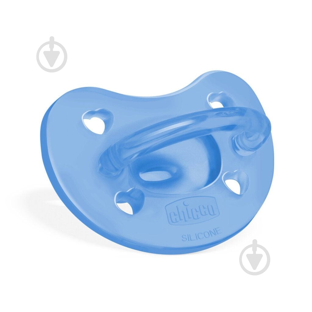 Пустышка Chicco PhysioForma Soft 6-16 мес., 1 шт. 73091.92 голубая - фото 2 Пустышка Chicco PhysioForma Soft 6-16 мес., 1 шт. 73091.92 голубая - фото 2