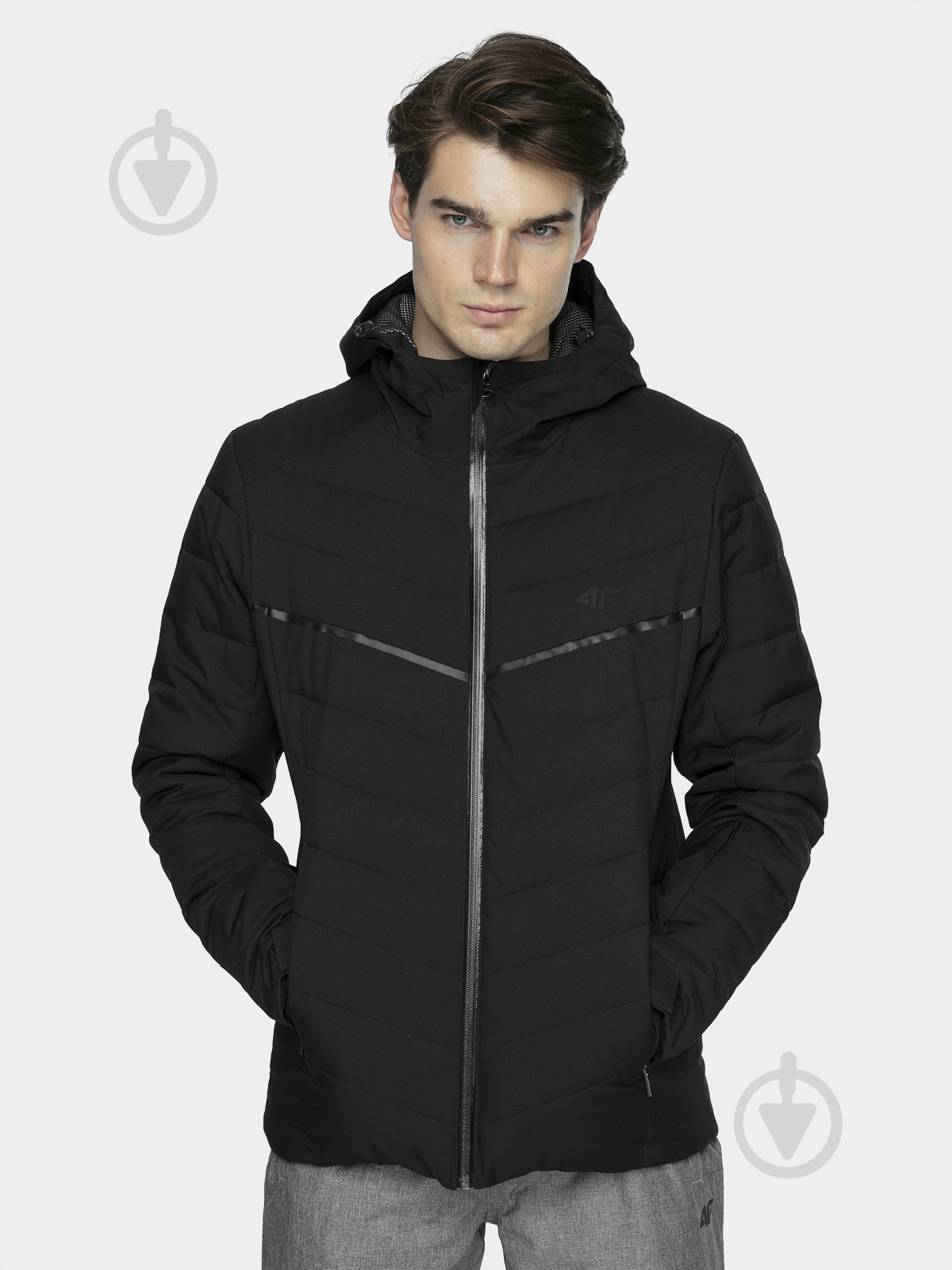 Куртка мужская зимняя 4F D4Z20-KUMN152R-20S р.2XL черная - фото 6 Куртка мужская зимняя 4F D4Z20-KUMN152R-20S р.2XL черная - фото 6