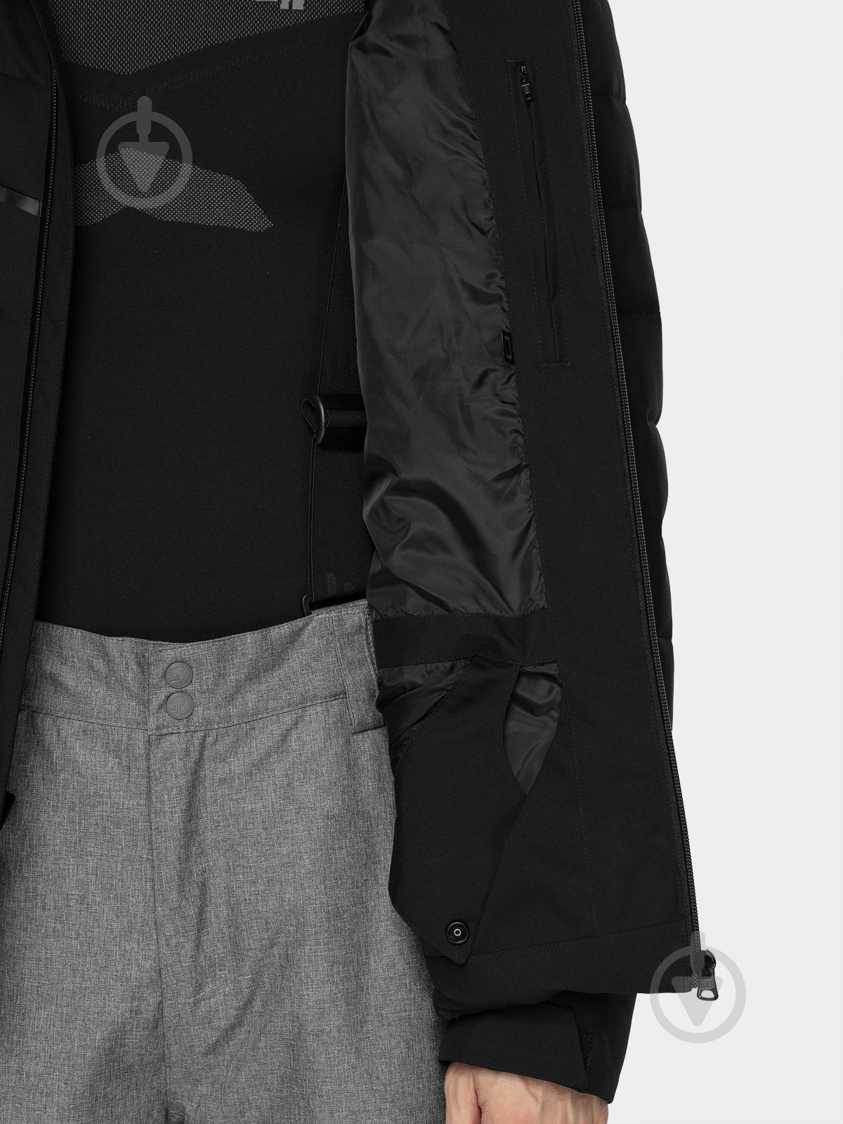 Куртка мужская зимняя 4F D4Z20-KUMN152R-20S р.2XL черная - фото 8 Куртка мужская зимняя 4F D4Z20-KUMN152R-20S р.2XL черная - фото 8