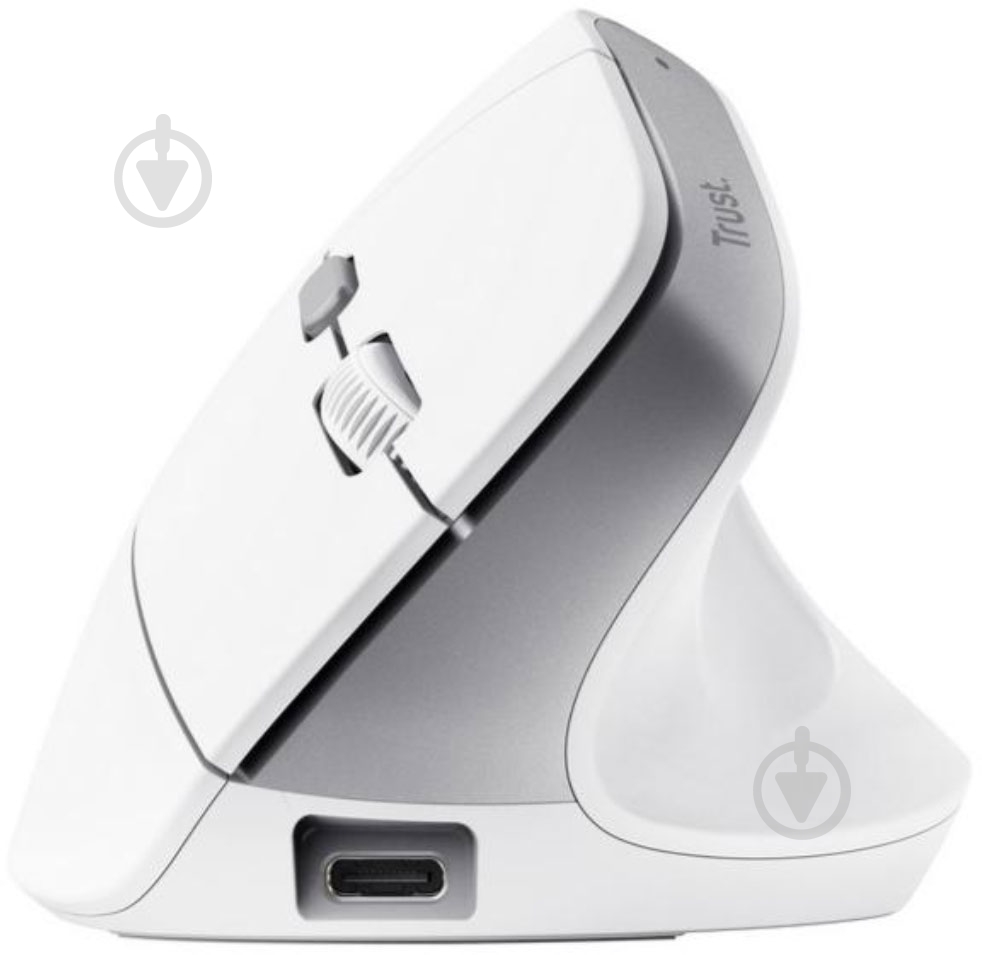 Мышка беспроводная Trust Bayo II Ergonomic Wireless white (25398) - фото 2