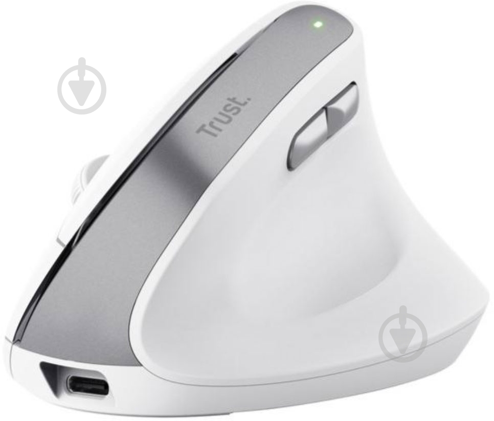 Мышка беспроводная Trust Bayo II Ergonomic Wireless white (25398) - фото 6