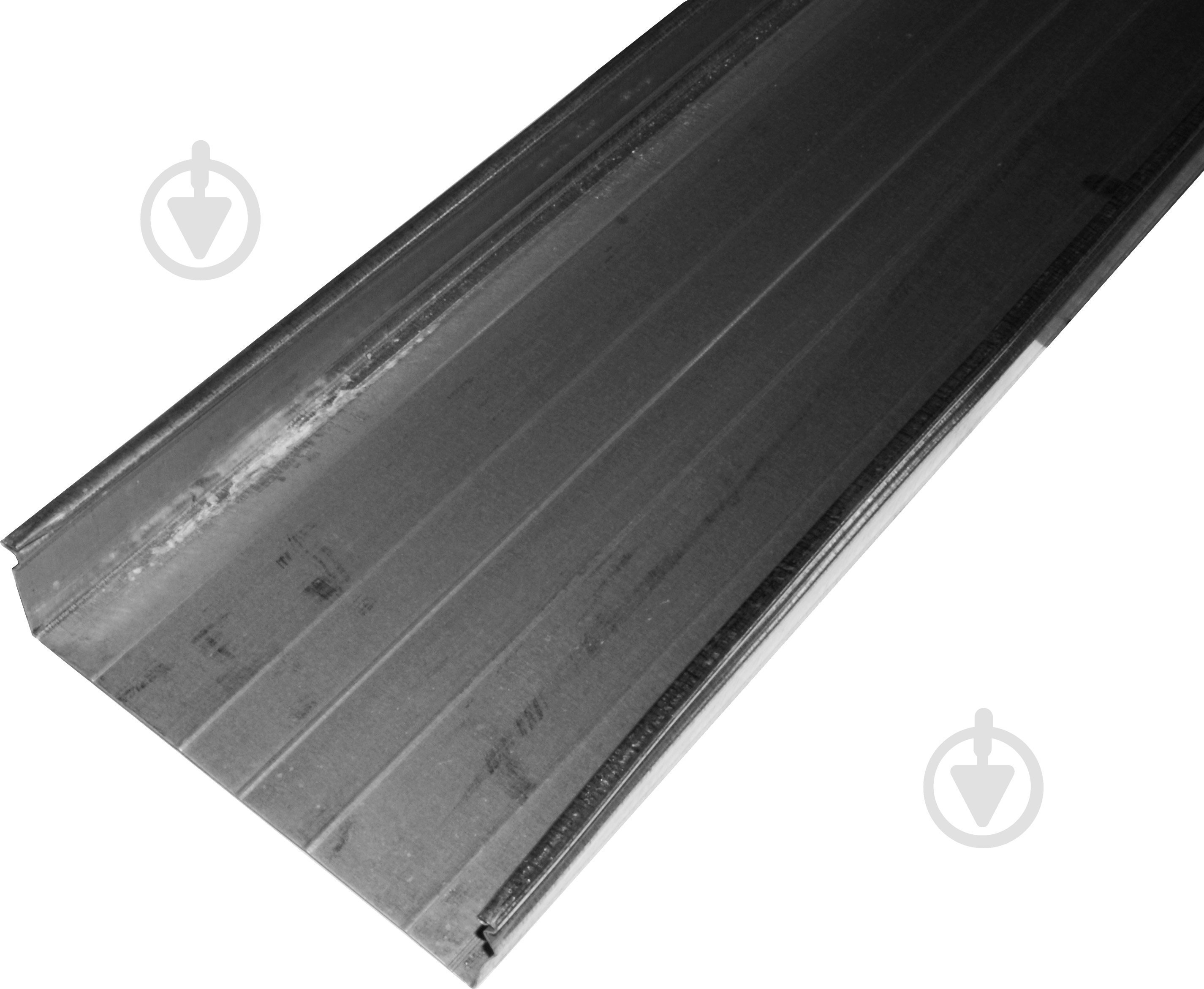 Лоток неперфорированный металлический 200x50 мм (0,7) L-3 м белый цинк - фото 1 Лоток неперфорированный металлический 200x50 мм (0,7) L-3 м белый цинк - фото 1