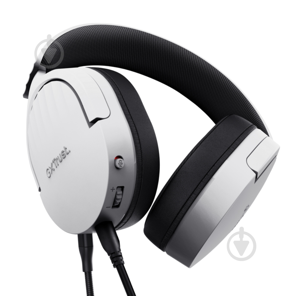 Гарнитура Trust GXT 489W Fayzo Multiplatform Headset white (25210) - фото 4 Гарнитура Trust GXT 489W Fayzo Multiplatform Headset white (25210) - фото 4