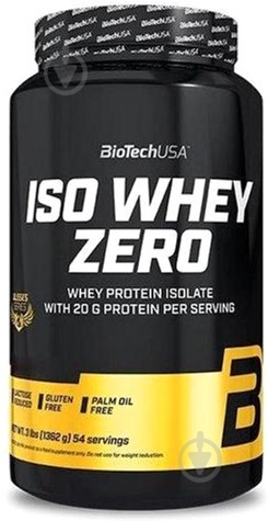 Протеїн BioTechUSA Ulisses Iso Whey Zero ваніль 1362 г - фото 1