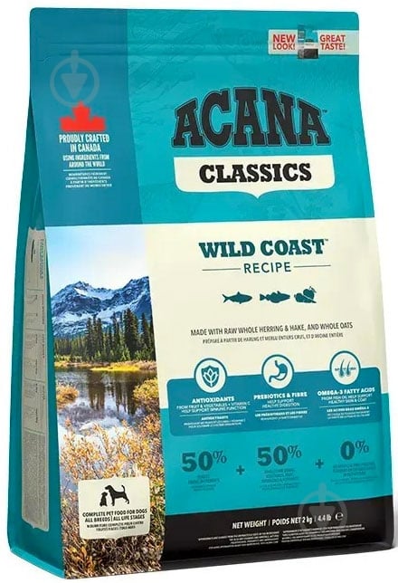 Корм сухий Acana Wild Coast Recipe 2 кг - фото 1