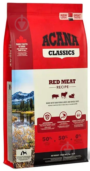 Корм сухий Acana Red Meat Recipe 14,5 кг - фото 1